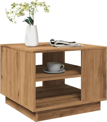 Produktbild von Langlebig Couchtisch Artisan-Eiche 55x55x42 cm Holzwerkstoff - Couchtische Octo3237952 1parcel