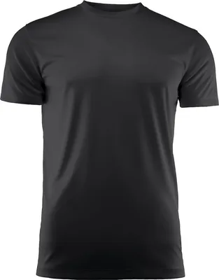 Produktbild von Funktionelles Interlock Strick-T-Shirt Serie Printer für Laufen, Rot, Rundhals, 100% Polyester