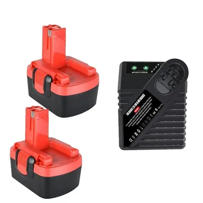Immagine prodotto di Batteria, capacità 3500mAh, compatibile con gli utensili elettrici, 2 BATTERIE 1C
