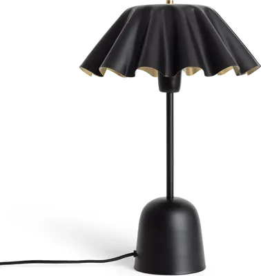 Produktbild von LED Tischlampe aus Metall Nallur Schwarz