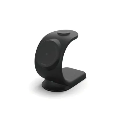 Produktbild von Vinnic CHOMO 3-in-1 Ladestation für Apple iPhone, AirPods und Apple Watch - Schwarz, Magnetisches Kabelloses Ladegerät (VP-PD-31WCCBK)