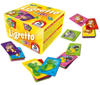 Image de Schmidt 1403 Schmidt Ligretto Kids Kartenspiel