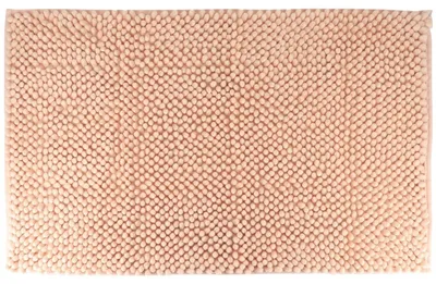 Immagine prodotto di Tappetino in microfibra a palline 50x80 cm - rosa cipria - Tendance