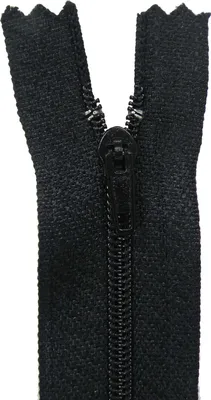 Produktbild von 1 Reißverschluss spiral 30cm x 3mm unteilbar, Autolock, wähle aus 29 Farben, Farbe:332 schwarz