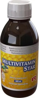 Obrázek produktu pro Multivitamin Star, 120 ml