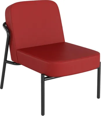 Produktbild von Paperflow Sessel meet Medso S FTMEDSRNDX1010 Kunstleder rt