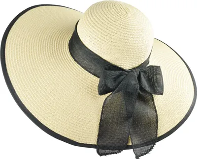 Produktbild von Damen Stroh Sommerhut mit Sonnenschutz Faltbarer Strohhut UV-Schutz Strandhut Eleganter Sommerhut Schlafender Strand Sonnenhut Breite Krempe UPF 50+