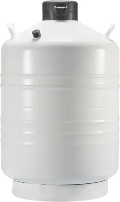 Zdjęcie produktu dla Zbiornik ciekłego azotu 30 l Pojemnik ze stopu aluminium LN2 Dewar 6 kanistrów