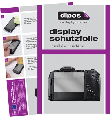 Produktbild von 2x Schutzfolie für Canon EOS RP klar Displayschutzfolie Folie Display Schutz dipos