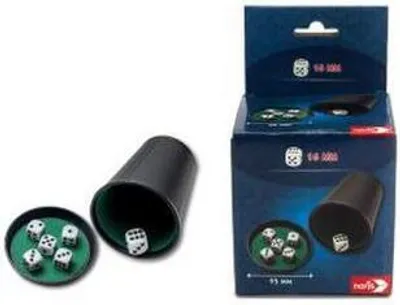 BDBFPAN Schocken Set - Würfelspiel Mit Becher Für Partys & Freizeit