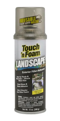Produktbild von Montageschaum schwarz, 340 g Touch n Foam Landscape für Teichbau