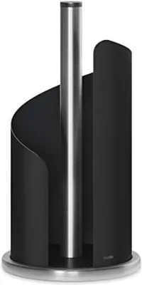 Immagine prodotto di Portarotoli da appoggio in acciaio opaco 30 x 15 cm