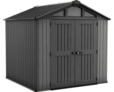 Produktbild von Gartenhaus Keter Stronghold 8x8 inkl. Fußboden 252 x 234,9 cm anthrazit