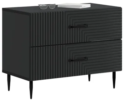 Imagen del producto de vidaXL Mesita de noche, color , 62 x 34,5 x 47,5 cm, fabricada en material de madera