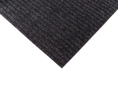 Produktbild von Primaflor Schmutzfangläufer GIN | 120x1150cm Anthrazit Meterware | Schmutzfangmatte in 3 Farben Fußmatte mit rutschfestem Gel-Rücken | Antirutsch Läufer