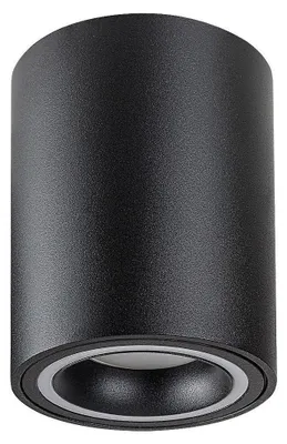 Immagine prodotto di Rabalux Lampada da soffitto nera Kobald rotonda per lampadina GU10 71160