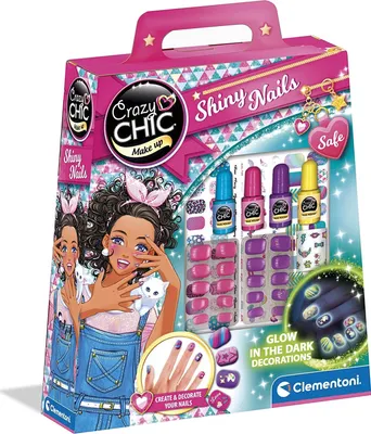 Produktbild von CLEMENTONI Crazy Chic Nails leuchten im Dunkeln