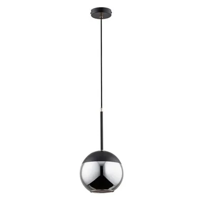 Immagine prodotto di Lampada a sospensione moderna con sfera in vetro cromata VOLDA 1xE27 15W ALF60823 Alfa