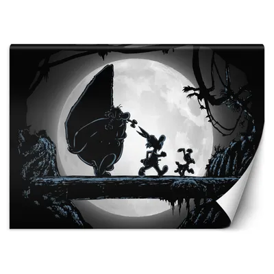 Produktbild von FOTOTAPETE Asterix und Obelix 450x315 cm 3D VLIES Tapete Wandtapete Wandbilder Wanddeko Design Wohnzimmer Schlafzimmer Flur Büro Küche AAAxBBB cm 3D VLIES Tapete Wandtapete Wandbilder Wanddeko Design Wohnzimmer Schlafzimmer Flur Büro Küche