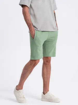 Produktbild von Ombre Clothing Segeltuchshorts für Männer Ituaso grün L