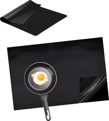 Produktbild von Induktionskochfeld Schutzmatte - Rutschfest und Langlebig - 1 Stück - Silikon - 52 x 78 cm