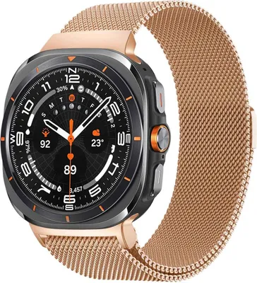 Productafbeelding van imoshion Milanees magnetisch bandje voor de Samsung Galaxy Watch Ultra 2 (2026) / Ultra (2024/2025) - Rosé Goud