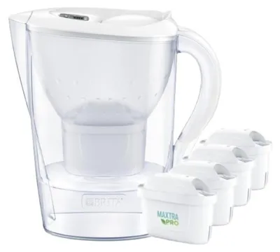 Obrázok produktu pre BRITA Marella XL jug+ 4 Maxtra cartridges white