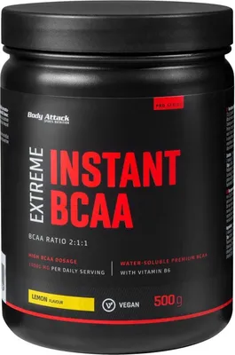 Produktbild von Body Attack Extreme Instant BCAA – 500 g Dose Lemon Flavour