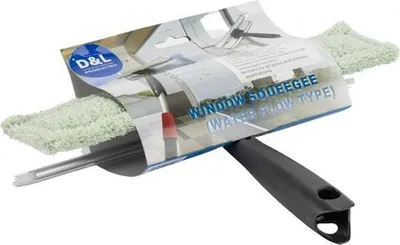Produktbild von D&L Wasserdurchlässiger Fensterabzieher + Silikon Fensterschaber - 30 cm