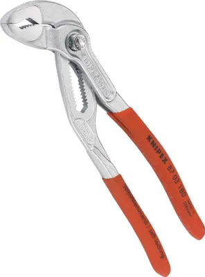 Zdjęcie produktu dla KNIPEX Cobra - Szczypce do pióra i wpustu - 180 mm - maksymalne rozwarcie: 42 mm