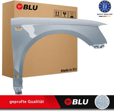 Immagine prodotto di BLU Parafango compatibile con Audi A3 8P II-generation LY7H Destra Silber AkoyaSilber | 2003-2008 | Anteriore | Verniciato | Pronto per il montaggio | Zincato
