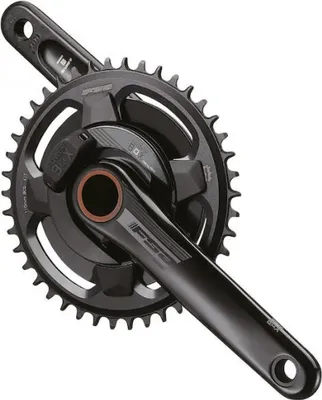Produktbild von FSA Leistungsmesskurbel Powerbox Road Alloy 1x 172,5 mm Schwarz - präzises Wa...