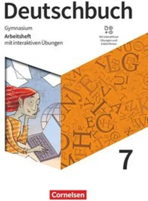 Immagine prodotto di Deutschbuch Gymnasium 7. Schuljahr - Zu den Ausgaben Allg. Ausg., NDS - Arbeitsheft mit interaktiven Übungen online