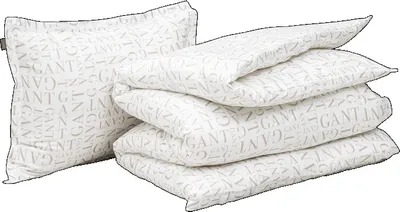 Produktbild von GANT Letter Bettwäsche-Set Sheep Grau Größe 200x220+2x80x80cm