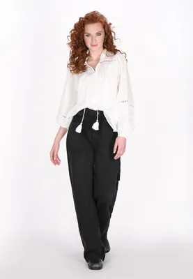 Image de Chemisier pour femme SAPORTA - blanc, taille L