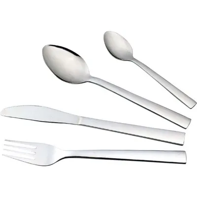 Image de Ensemble de couverts Michelino 24 pièces en acier inoxydable