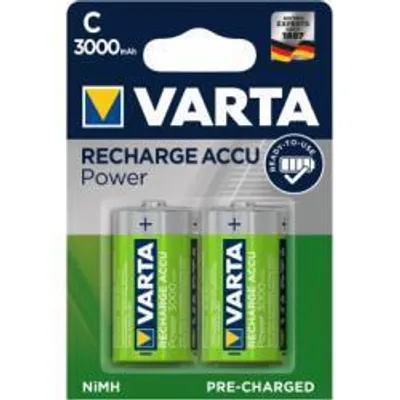 Obrázek produktu pro Nabíjecí baterie 56714 Baby C LR14 HR14 3000mAh NiMH 2ks v balení - Varta originál