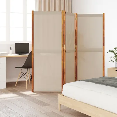 Produktbild von Möbel 3-tlg. Paravent Taupe 210x180 cm - Paravents 4003363