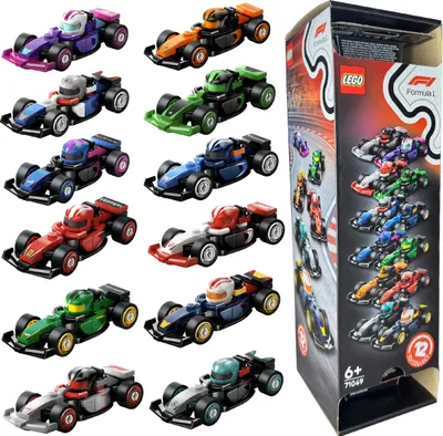 Produktbild von 71049 - LEGO Minifiguren - F1-Sammelautos - 12er-Set