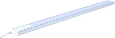 Produktbild von 2534 LED Unterbaulampe 4-Stufen dimmbar *SUN* Küchenunterbau Lampe Lichtleiste 900mm lang 15 Watt 230V in Titan mit Touchdimmer 3000K warmweiß Aufbauleuchte, Schrankbeleuchtung, Unterbauleiste