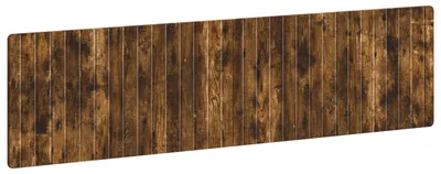 Imagen del producto de vidaXL Cabecero de pared modelo ZWOLLE, en chapa de madera con acabado en roble ahumado