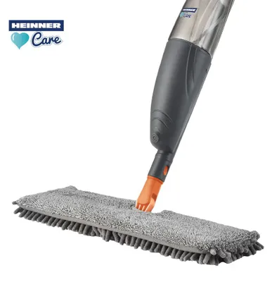 Obrázok produktu pre Sada 2 mopov so sprejom Heinner Care Mega Clean, mikrovlákno