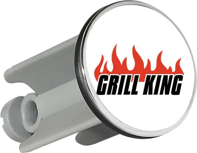 Produktbild von Huuraa Waschbeckenstöpsel Grill King Flammen 4cm höhenverstellbar Abflussstopfen Geschenkidee