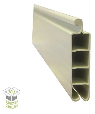 Image de Lame Pvc Volet 50mmx 2mêtres Beige