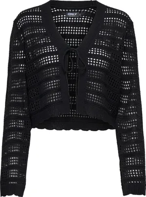 Produktbild von Only ONLLYKKE TIE CARDIGAN L/S KNT NOOS Black XL