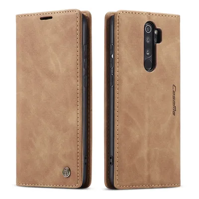 Obrázek produktu pro Redmi Note 8 Pro Pouzdro, RetroPolyuretanKožené Pouzdro, Kapsy na Karty, Magnetické Uzavírání, Pouzdro s Funkcí Stojánku pro Xiaomi Redmi Note 8 Pro Hnědý