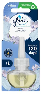 Image de Glade Rafraîchisseurs d'air électriques Recharge 20 ml Pure Clean