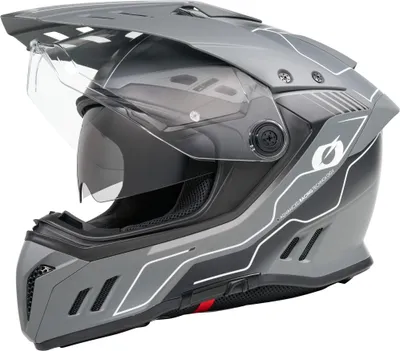 Image de Casque Oneal Sierra R Echo Noir/Gris  Taille : M