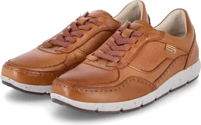 Produktbild von Pikolinos Herren sportliche Slipper Braun Glattleder Größe:44