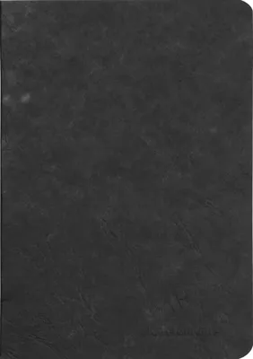 Produktbild von Clairefontaine 5x Age Bag Notizbuch A5, 48 Blatt 90g liniert Schwarz 733161C